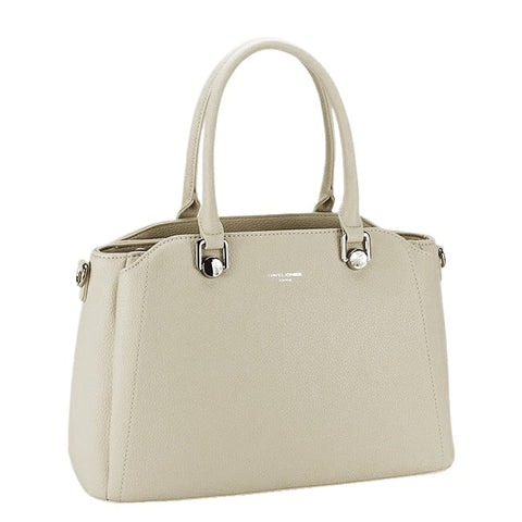 David Jones Elegant Design White Shoulder Bag DJ788D