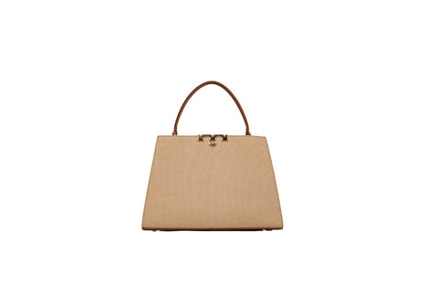 BAGCO Beige Handbag - ZCC3QWCO11