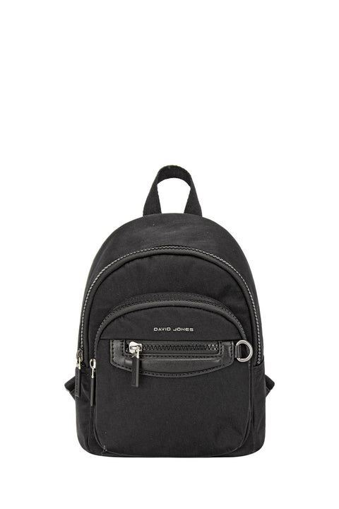 David Jones Black Backpack DJ804J