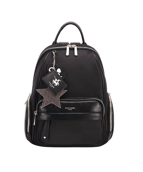 David Jones Black Backpack DJ809J