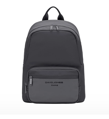 David Jones Black Backpack DJ826J