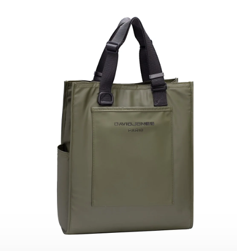 David Jones Military Green Tote Bag DJ831J