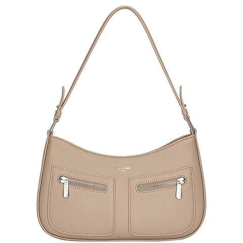 David Jones Taupe Crossbody DJ869J