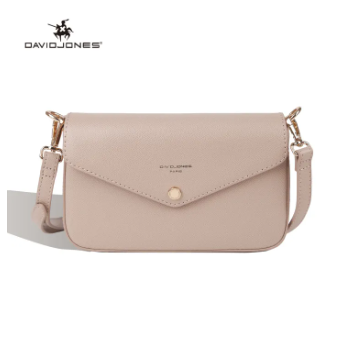 David Jones Classic Taupe Clutch DJ855J