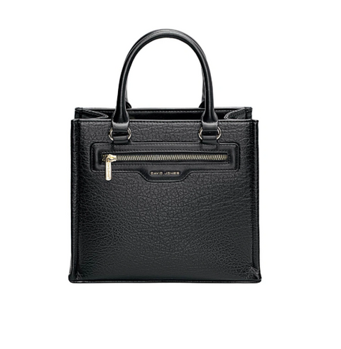 David Jones Taupe Structured Handbag DJ845J