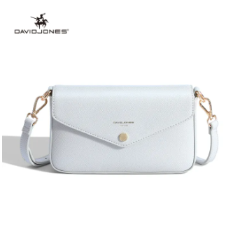 David Jones Classic Light Blue Clutch DJ858J