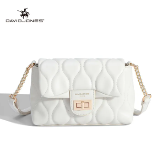 David Jones Sand Quilted Handbag DJ219A
