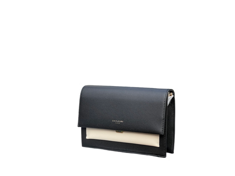 David Jones Black Premium Shoulder Handbag DJ336A