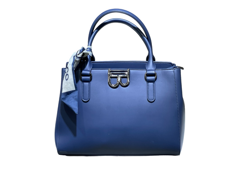 BAGCO Royal Blue Grace Handbag
