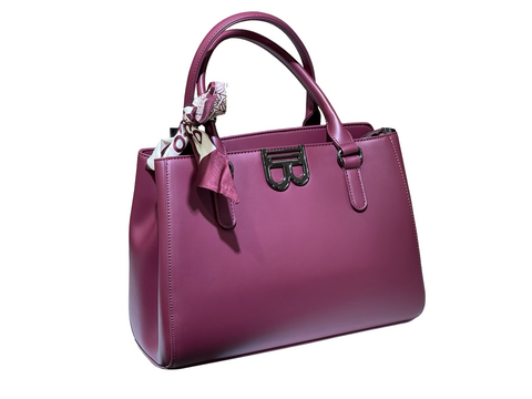 BAGCO Royal Maroon Grace Handbag