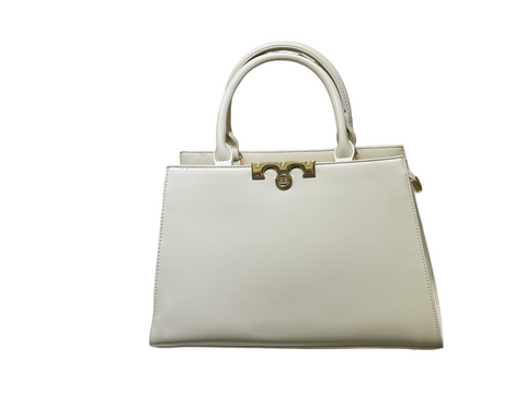BAGCO Handbag Classic Creamy White Color