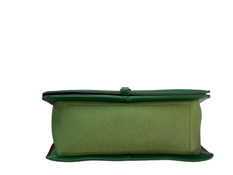 BAGCO Green Signature Satchel – Bold Elegance, Everyday Power