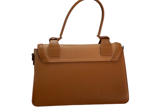 BAGCO Brown Signature Satchel – Bold Elegance, Everyday Power