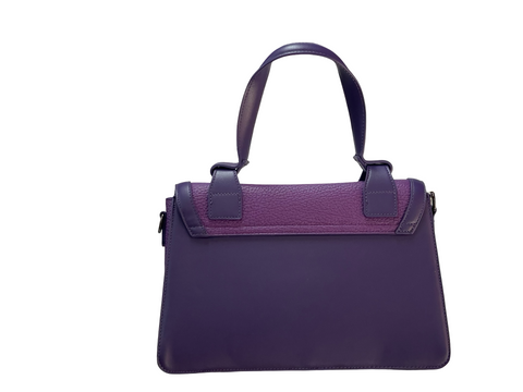 BAGCO Purple Signature Satchel – Bold Elegance, Everyday Power