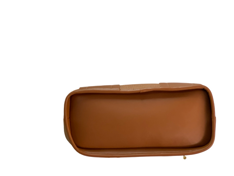 Elegant Brown Structured BAGCO Tote Handbag – Timeless Style, Everyday Function