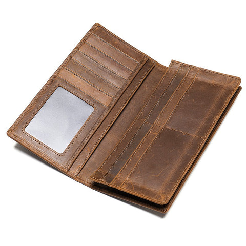 Long Leather Wallets