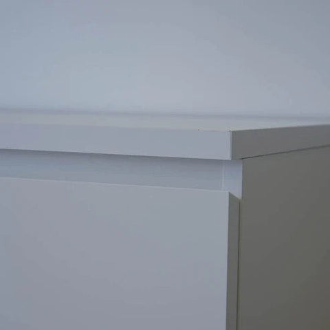 MALM Chest of 6 drawers, 80X123cm Tall, White