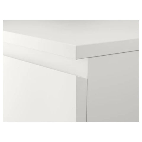 MALM Chest of 6 drawers, 80X123cm Tall, White