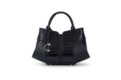 Chrisbella Classic Black Handbag