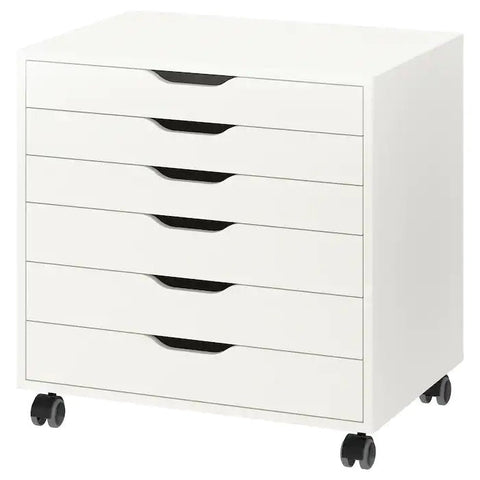 ALEX Drawer unit on castors, 67x66cm, White