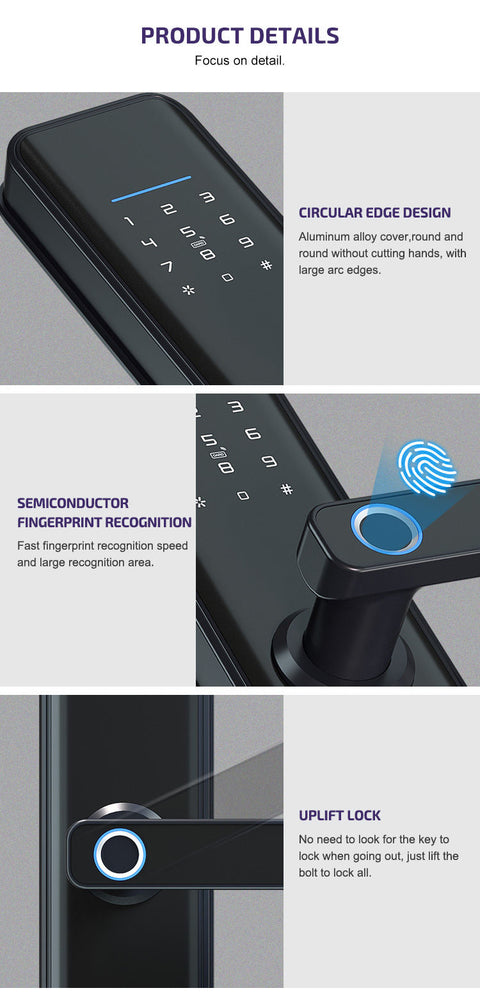 Biometric Smart Door Lock  - S006