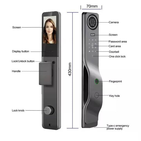 Biometric Smart Door Lock  - F025