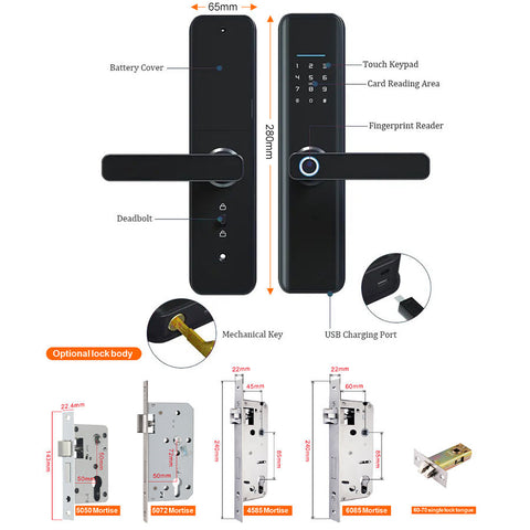 Biometric Smart Door Lock  - S006
