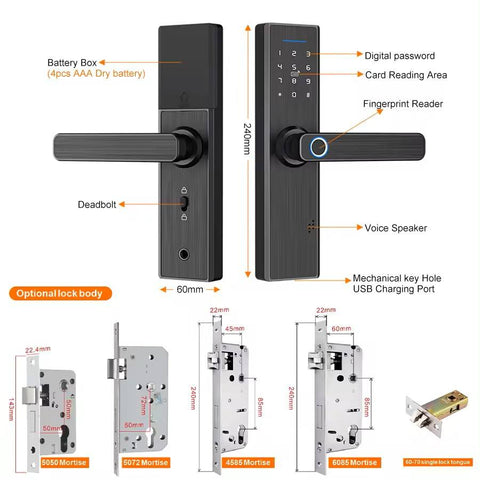 Biometric Smart Door Lock  - S007