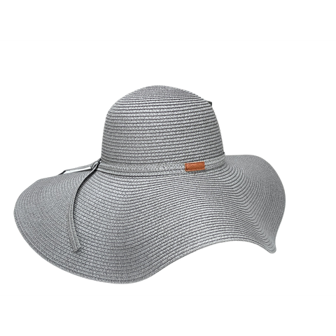 Panama Hat With Faux Leather Band