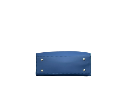Chrisbella Floral Tassel Bag- Blue