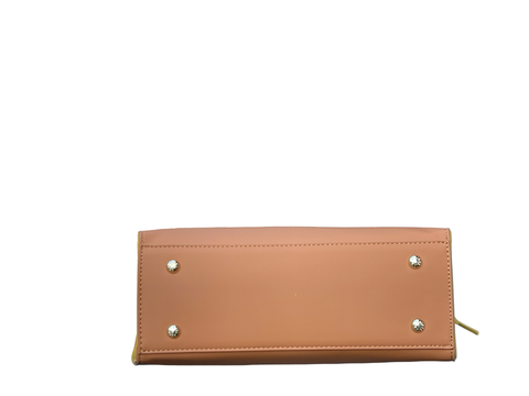 Chrisbella Floral Tassel Bag- Brown