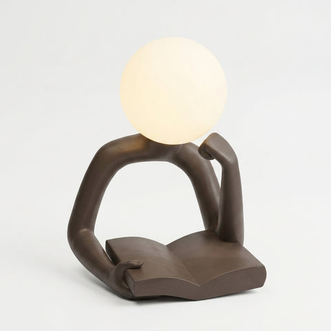 Abstract Thinker Reading Desk Lamp