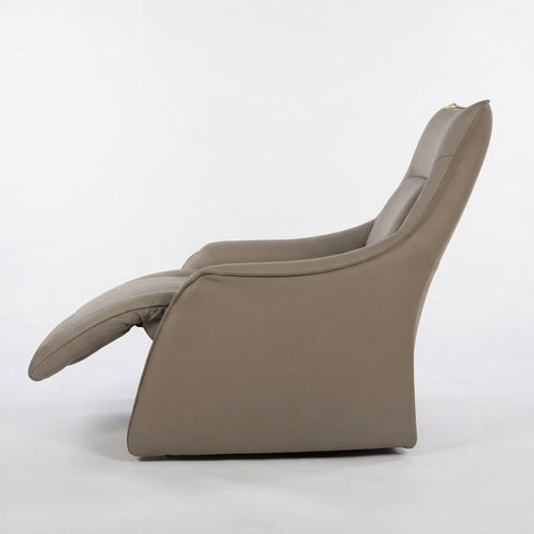 Modern Ergonomic Faux Leather Lounge Recliner Chair