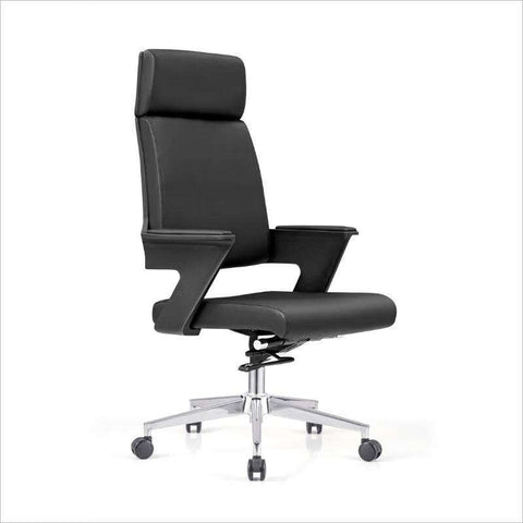 Italian Modern Adjustable Office Chair (Black)