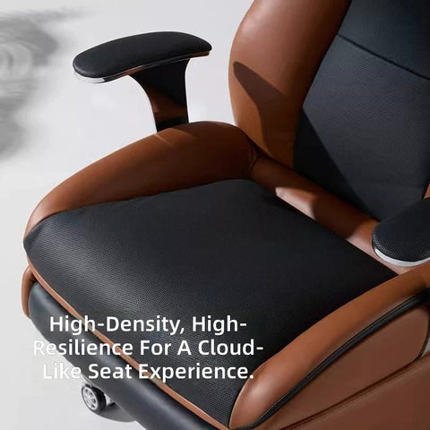 Modern Ergonomic Electric Massage Chair- Dark Brown