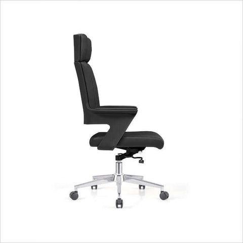 Italian Modern Adjustable Office Chair (Black)