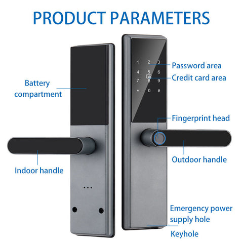 Biometric Smart Door Lock  - S018
