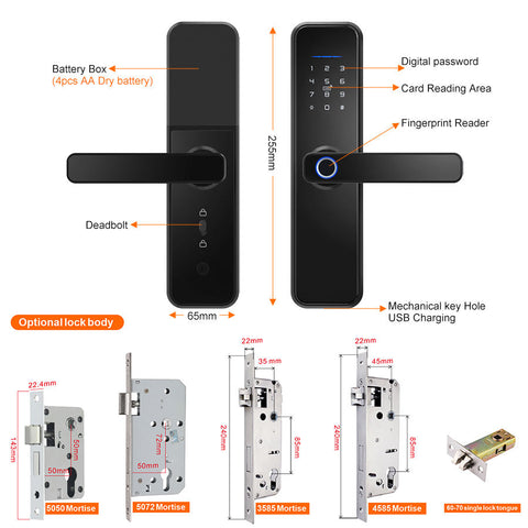 Biometric Smart Door Lock  - S032