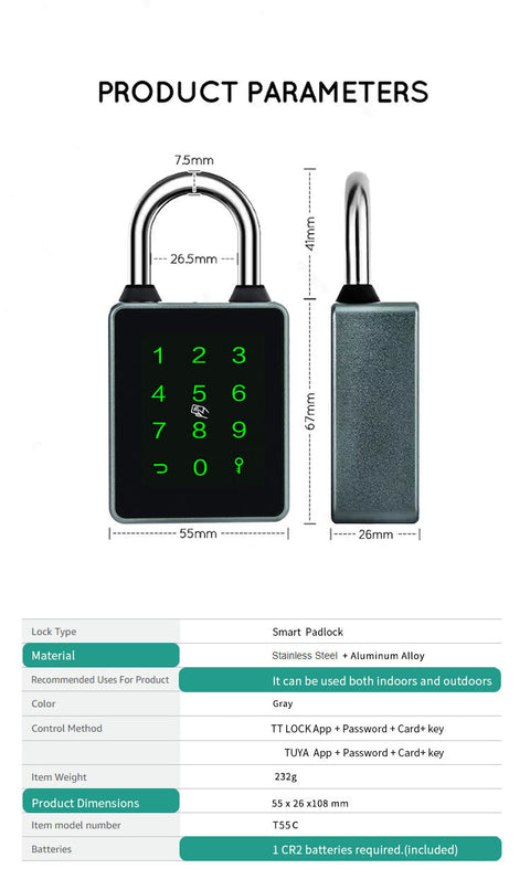 Biometric Smart Door Lock  - H008