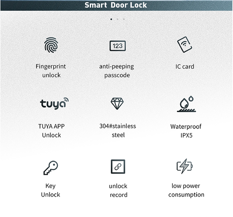 Biometric Smart Door Lock  - S035