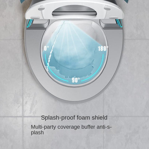 Smart Egg-Shaped One-Piece Automatic Toilet