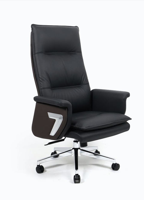 Italian Luxury Executive Office Chair (Black)