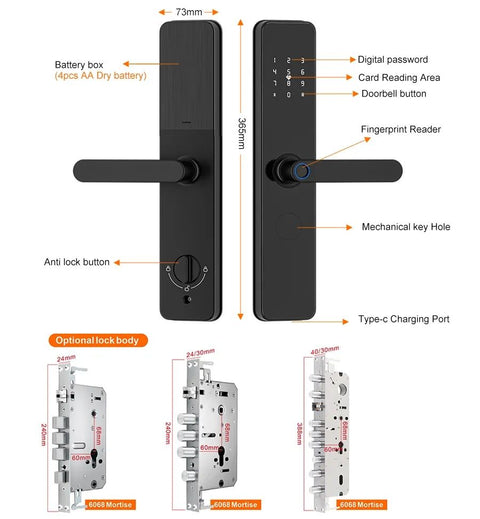 Biometric Smart Door Lock  - S047