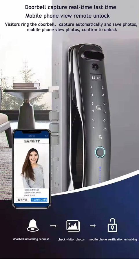 Biometric Smart Door Lock  - F031