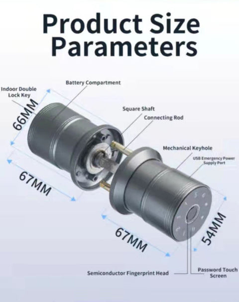 Biometric Smart Door Lock  - H002