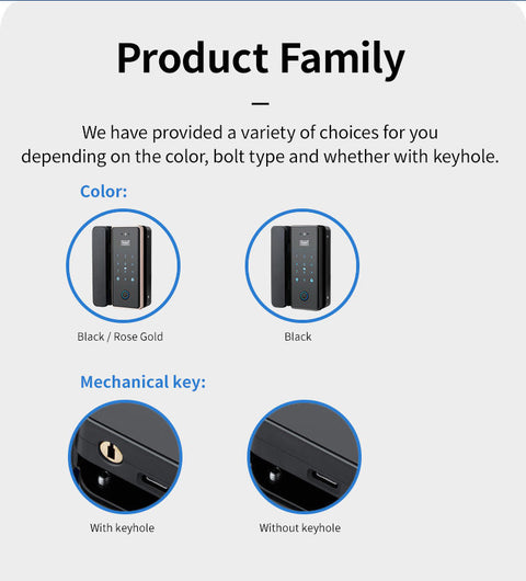 Biometric Smart Door Lock  - G010