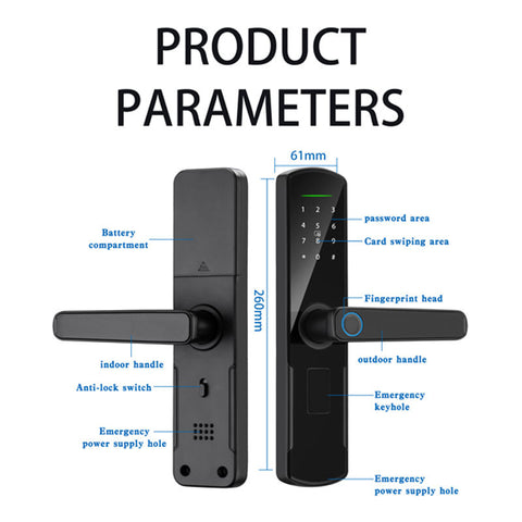 Biometric Smart Door Lock  - S019