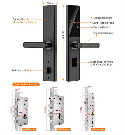 Biometric Smart Door Lock  - S002