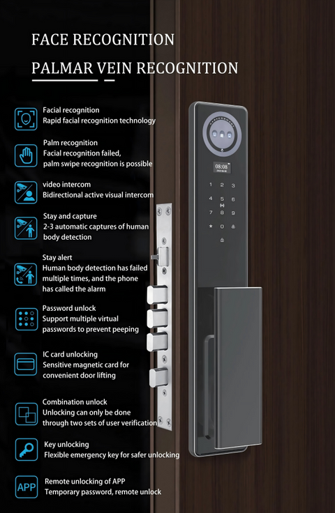 Biometric Smart Door Lock  - F051