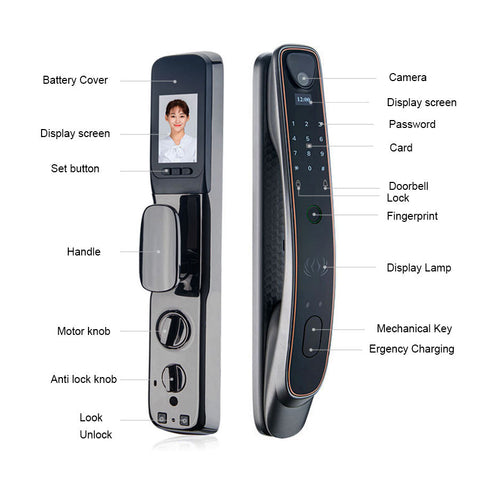 Biometric Smart Door Lock  - F031